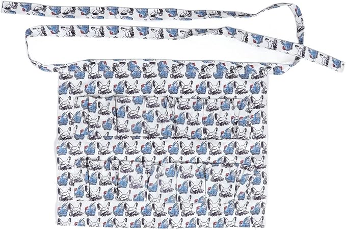 EGGS APRON CONVENIENT 12 POCKETS GATHERING APPLICABLE SCENE CHICKEN GOOSE ADULT STYLE