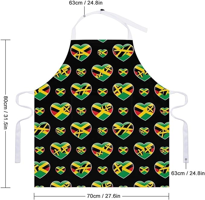 Chef Bib Apron for Restaurant, Anti-Stain with Pocket Adjustable, Cooking Dishwashing Lab Use