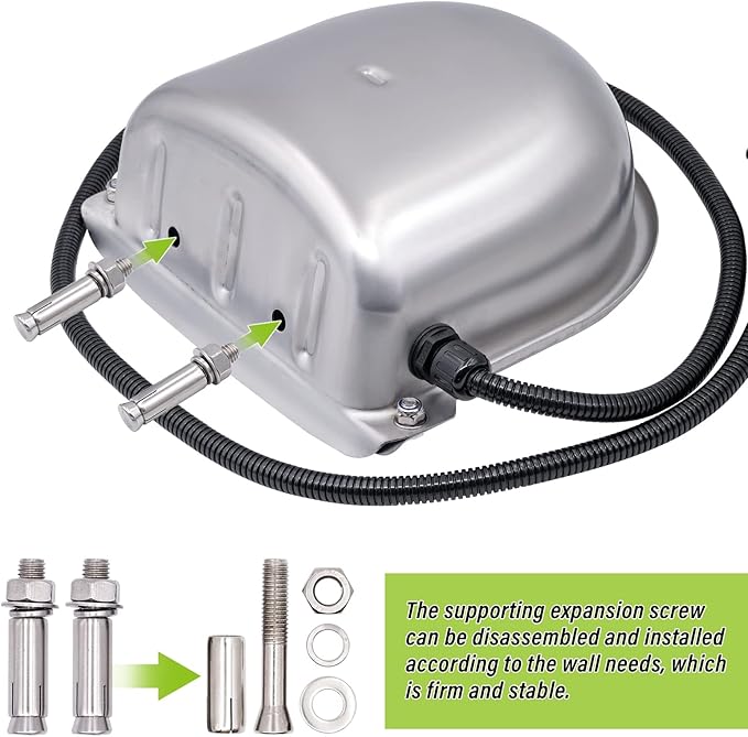 MINYULUA Automatic Heated Dog Water Bowl Stainless Steel Pet Thermal-Bowl Livestock Waterer Constant Temperature Dispenser for Dogs Cow Horse Pig Sheep Chicken Outdoor Drinking