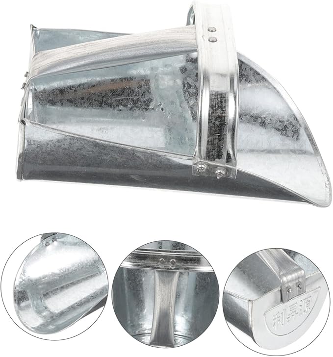 Garneck Livestock Feed Scoop Heavy Duty Shovel for Poultry and Farm Food Durable Design for Distribution and Feeding at Farms Gardens and Orchards