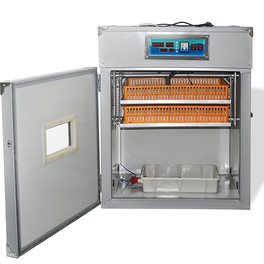 176 Egg Digital Cabinet Incubator，Poultry Hatching Breeding Cabinet Incubator for Auto Egg Turning, Temp/Humidity Control, Thermostatic for Chicken/Duck/Goose/Quail Bird.