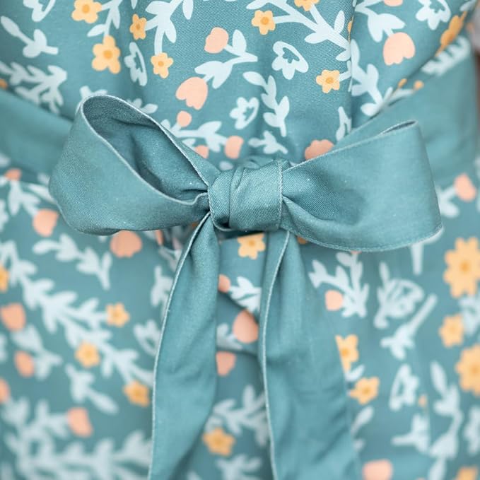 Passionate Penny Pincher Kitchen Apron | Organic Cotton | Two Deep Pockets | Adjustable Neck Strap