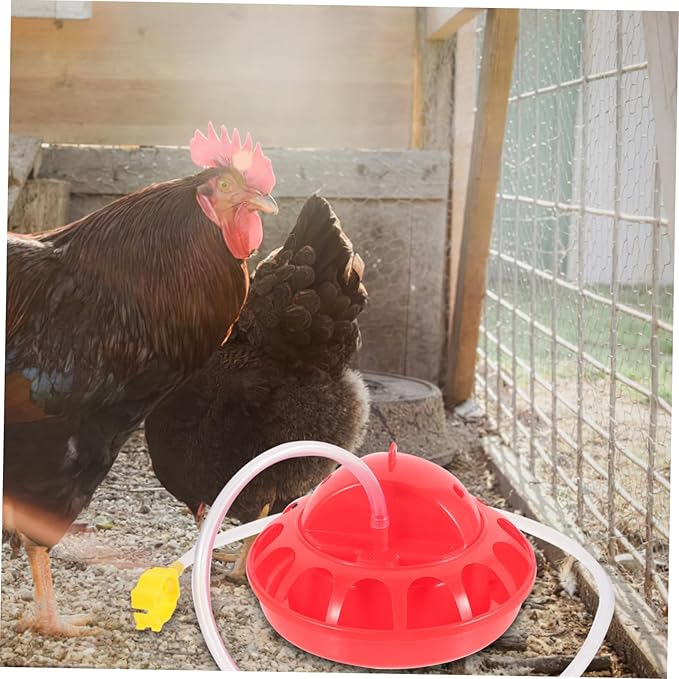 SUPVOX 1Set Hanging Chick Feeder Durable Poultry Feeder for Chickens Other Poultry Multi Functional Food Bucket for Wet Dry Food Easy to Clean Use Design