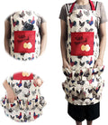 Egg Apron,Egg Collecting Apron for Chicken Duck Goose Eggs,Chicken Egg Apron for Housewife Farmhouse Kitchen Restaurant