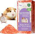 mini&moe Guinea Pigs Bedding Hamster Bedding: Moisture Absorbent and Dust-Free Natural Paper Small Pet Bedding - for Guinea Pigs, Hamsters, and Rabbits, 17 Liters