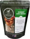 Good Life Backyard Digest & Detox for Chickens – Natural Digestive Support Gut Health Blend (1 lb Pouch) | Hatching Time