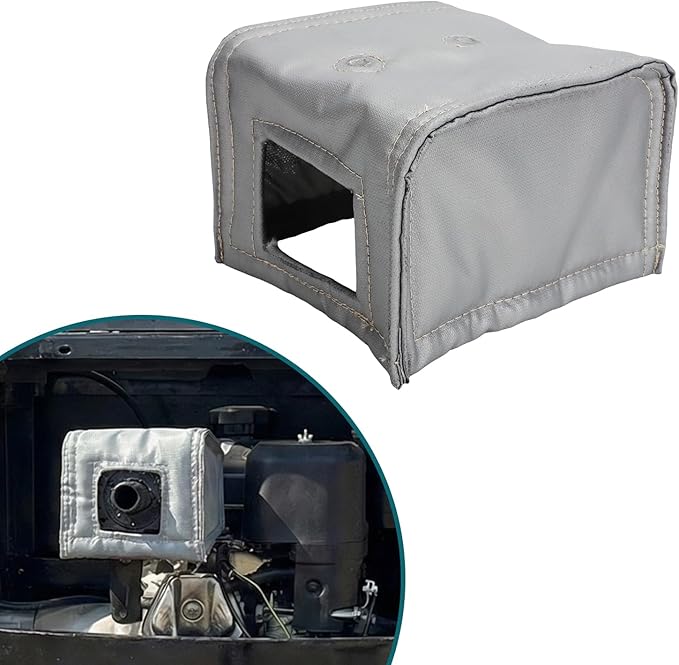 Muffler Blanket Fit For Chinese Mini Excavator Skid Steer Rato 420cc Predator - Universal Muffler Cover for Small Equipment