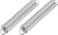 Electric Fence Spring Gate Kit,2pcs Electric Fence Spring Gates Stainless Steel 16 Feet Tension Livestock Fence Spring for for Field Fencing Pasture Gates