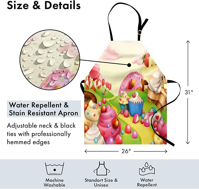 Lunarable Multicolor Apron