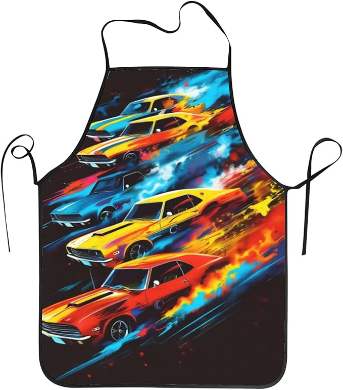 Aprons For Women Men With Pockets Adjustable Kitchen Chef Apron For Cooking Waitress Bbq Coffee House 28" L*21" W