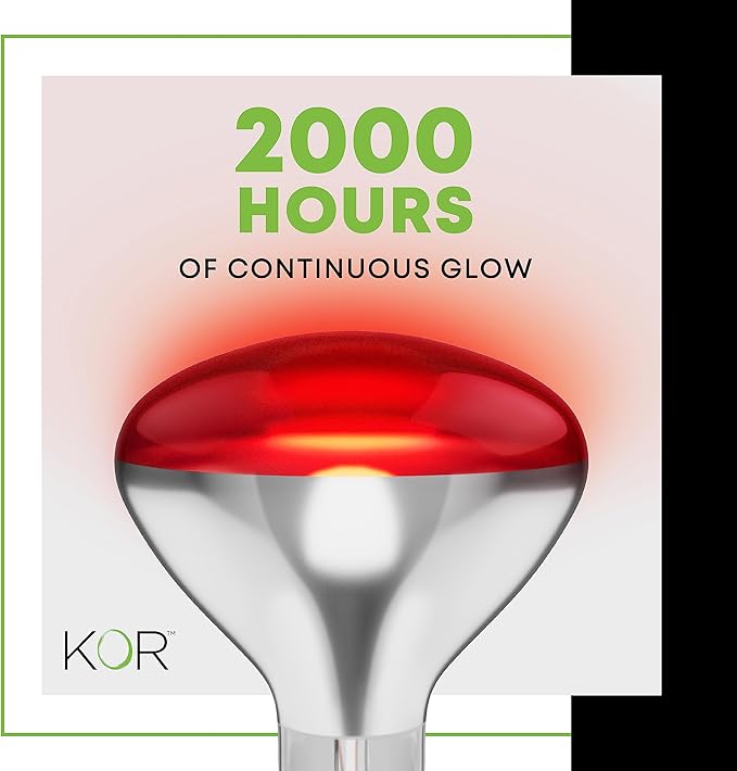 250 W att R40 Incandescent Light Bulbs (2-Pack) - Bathroom Infrared Heat Lamp for Chickens Chicks Puppies Reptiles Livestock Poultry , Sauna Red Light Therapy Bulb | 2,000 Hour Rated, E26 Base, 120V