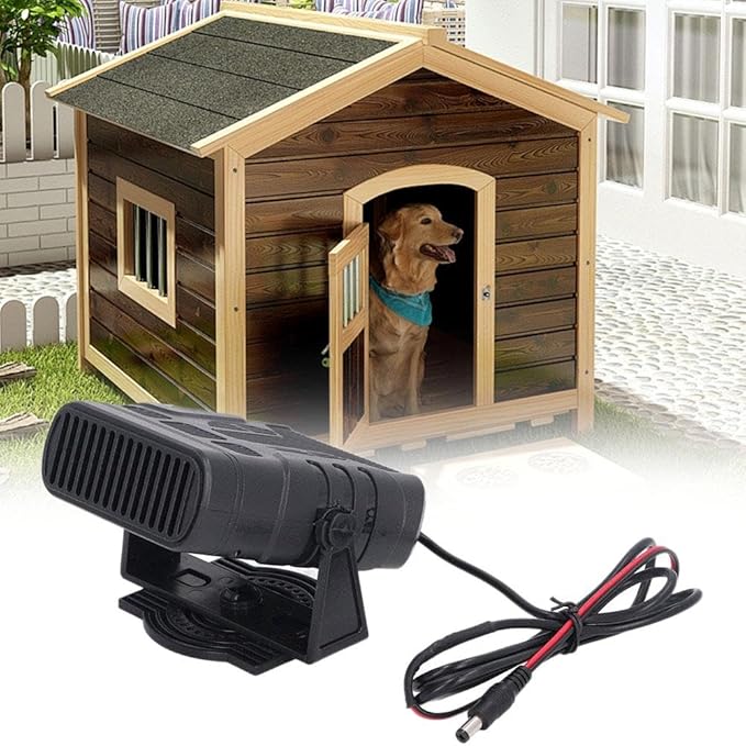 Solar Heater for Chicken Coop,2026 New Chicken Coop Heater for Winter,20/30W Solar Powered Heaterwith Overheat Protection,Ideal for Greenhouse, Animal Shelter,Drying Heating Pet House Warm Wind Gear