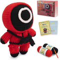 Crochet Kit for Beginners,Crochet Kit Amigurumi Crocheting Animals Kits with Step-by-Step Video Tutorials, Knitting Starter Pack for Adults and Kids