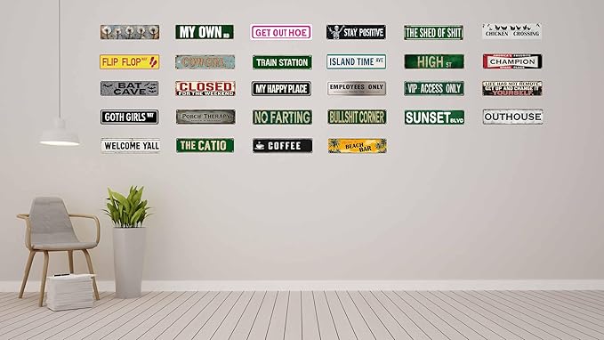 Porch Therapy Metal Sign 4x16in Rustic Boho Plaque for Cabin Porch Yard House Wall Decor Funny Outdoor Art