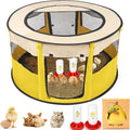 Chicken Brooder Box for Chick Starter Kit - 2026 Upgrade XL (Extra Large) Double Door Chick Brooder Pen//Holds Up to 20 Baby Chicks, Ducklings, Quail(Yellow)