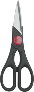 ZWILLING Twin 7.9-inch Kitchen Shears, Heavy Duty Multi-Purpose Scissors with Forged Stainless Steel Blades, Built-In Bottle Opener & Soft Grip – Dishwasher Safe for Meat, Poultry, Herbs & BBQ