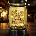 Gnome Gifts for Women/Men Gnome Lovers Solar Lantern Mom Birthday, Mothers Day, Christmas Gifts, Dwarf Solar Funny Garden Decoration Outside for Yard, Patio,Backyard,Porch, Torches