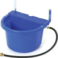 Little Giant® Automatic Animal Waterer | DuraMate Float Controlled Automatic Waterer for Livestock | Heavy Duty and Durable | Made in USA | 4 Gallon (Blue, 4 Gallon)