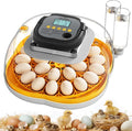 25 Egg Incubator, Temperature & Humidity Control, Programmable Automatic Egg Turning & Auto Stop, Settable Incubation Period, Egg Candler, Auto Water Refill, Air Vent, Hatching Chicken, Duck, Quail