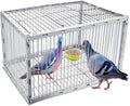 Pigeon Trap Cage with Escape-Proof Design – Auto Bird Trap Cage for Pigeons and Small Birds | Multi-Catch Pigeons Birds Traps for Sale with Well Anti-Rust Baking Paint-S Size
