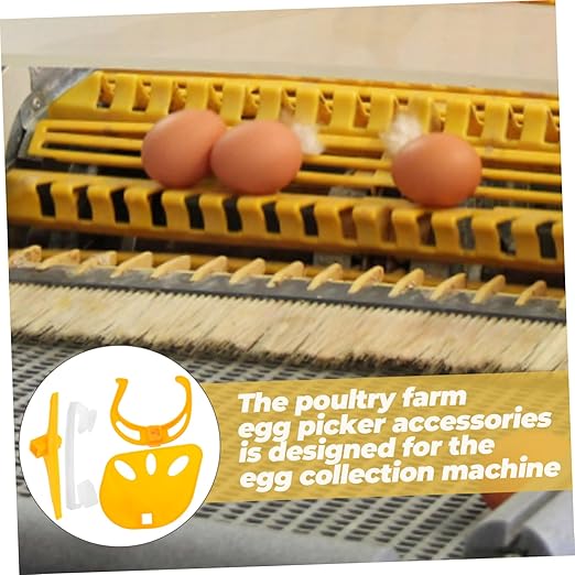 Mikikit 1Set Chicken Egg Holder Accessory Farm Egg Picker Parts for Efficient Egg Collection Compatible with Egg Collection Machine Lightweight and Easy to Handle