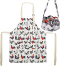 EggApronforCollectingEggsChickenApronsforHensDurableCanvasEggCollectingApronPerfectforFarmhouseParent-Child Activities