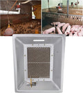 Jeanoko 1PCS Chick Heating Plate, Brooder Heat Plate, Manual Infrared Ceramics Catalytic Heating Incubation Equipment for Chicken Coops Poultry Heating
