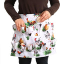 12 Pockets Egg Apron for Women, Farm Fresh Eggs Apron for Eggs Collecting,Chicken Egg Gathering Pocket
