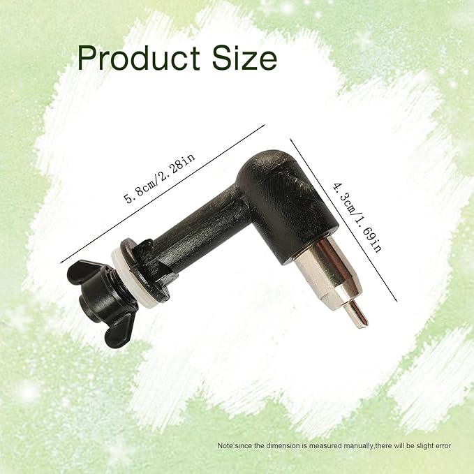 Rabbit Water Nipple Chick Nipple Drinker Metal Chicken Waterer Quail Water Nipples No Freeze Rodent Stainless Steel Drinker