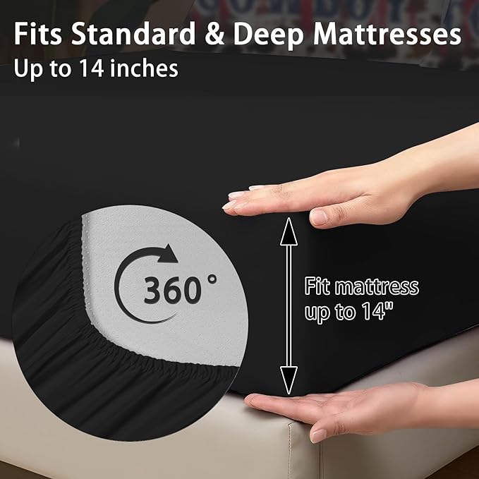 Comforter Set Full Size, Cute Dog 7 Pcs Bedding for Kids and Adults, Animal Nursery Pet Bed Sheet Sets with Fitted Sheet 2 Pillowcases & 2 Shams for Bedroom Bed Decor