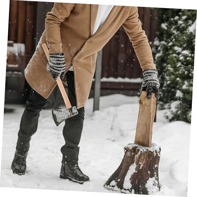 BESPORTBLE Straight Axe Handle for Gardening Tools Wooden Replacement Hoe Handle for Farm and Garden Hand Tools Sturdy Hardwood Comfortable Grip