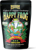Happy Frog Jump Start Fertilizer - 3-4-3 Blend with Calcium & Mycorrhizal Fungi - Supports Early Growth & Root Development - Phosphorus Fertilizer for Transplanted Seedlings & Re-Potted Plants - 4 lb