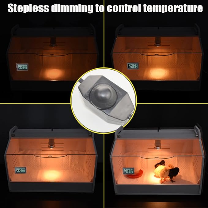 Intelligent Brooder Box Chicken brooder Quail cage for Newborns Chicks Ducks Birds Small Animals Manual Egg Incubators Poultry Heater