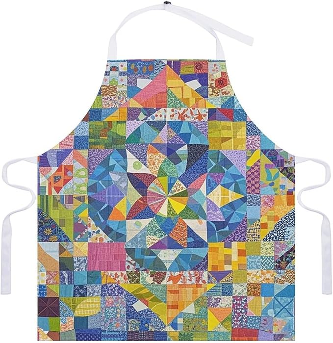 Waterproof Apron Adjustable Bib Aprons with Pockets Orange Cat Sleeping Apron Kitchen Aprons for Women Men