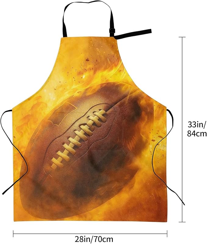 Serene Swan In Stream Adjustable Waterproof Apron Work Cooking Apron With Pockets For Men Women