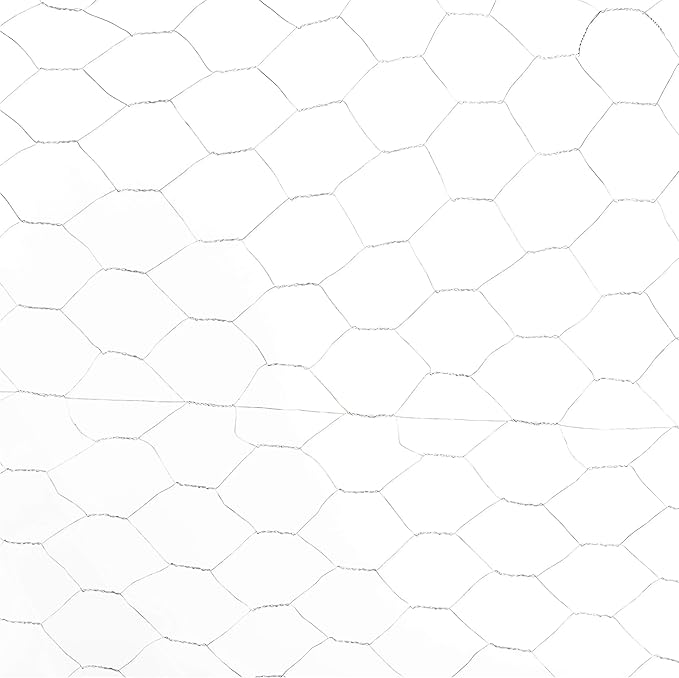 Fencer Wire 20 Gauge Galvanized Poultry Hex Netting with 2 inch Mesh