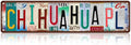 Vintage Chihuahua Pl Wall Decor Street Signs Metal Tin Signs 16 x 4 Inches