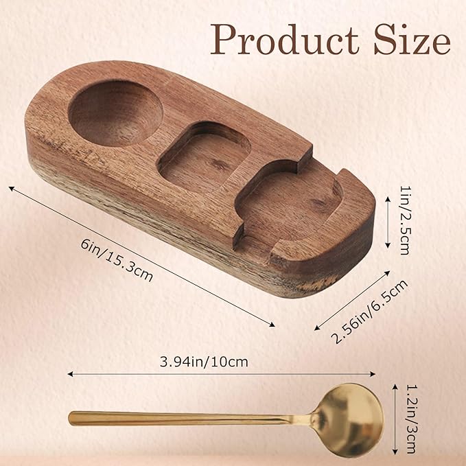 Wooden Egg Holder Tray – Rustic Countertop Egg Organizer, Smooth Storage Rack for Home & Kitchen Use