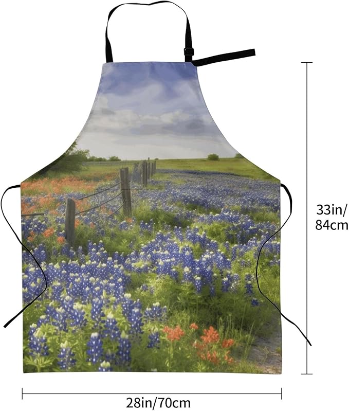 Aprons for Women with Pockets Waterproof Apron Adjustable Bib Turquoise Blue Gold Marble Apron Chef Apron