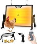 New Chick Brooder Heat Plate 5 Modes,Chicken Coop Heaters,Adaptive Temperature Sensor for Radiant Heater Panel for Chicks,Suitable for Timer Controller,ETL/UL Safety Certification,Energy-Saving Design