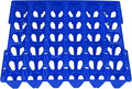 Plastic Egg Crate, Durable 30-Cell Design, Egg Holder Tray, Blue Transportation for Farmers Home Storage Poultry Farming Grocery Use