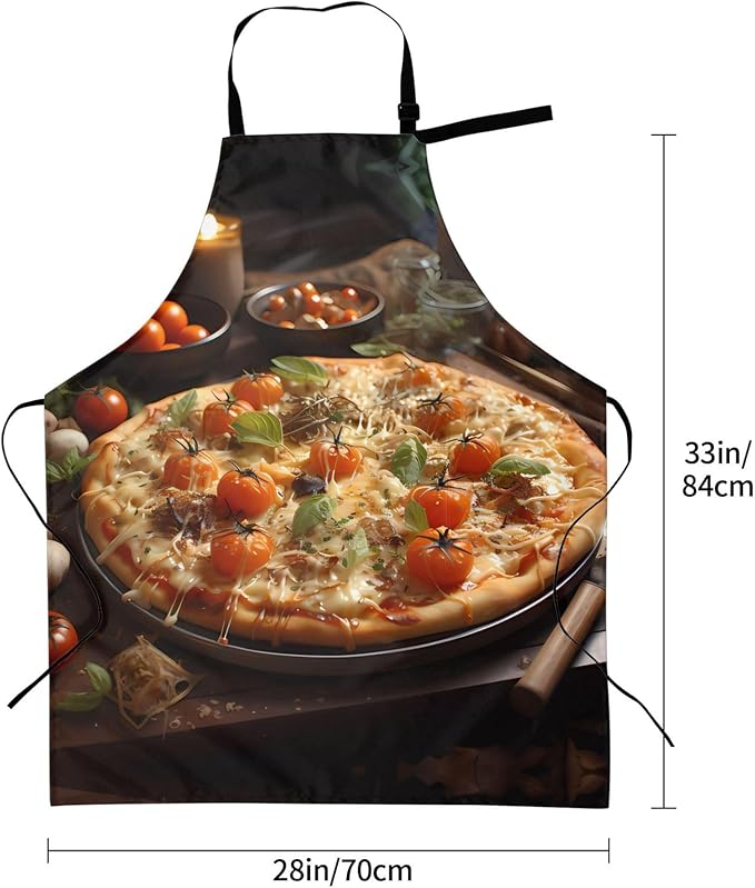 Tyrannosaurus rex Heavy Duty Waterproof Apron with Pockets for AdultsResistant Grilling, Gardening, Painting