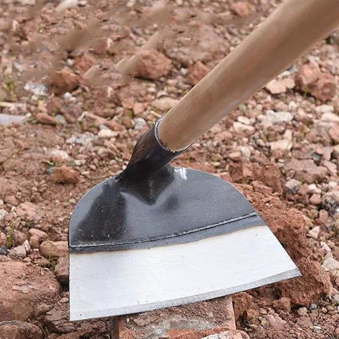 Heavy-Duty Steel Farm Gardening Weeding Hoe Head - New Replacement Handheld Grub Hoe Garden, Garden Hoe for Weeding, Hoe Garden Tool for Garden, Farm and Backyard