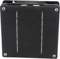 Monocrystalline Solar Panel Fan, Solar Exhuast Vent Fan, 2 in 1 Solar Exhaust Vent Fans for Enclosed Spaces Such As Chicken Coops, Pet Houses, and Greenhouses
