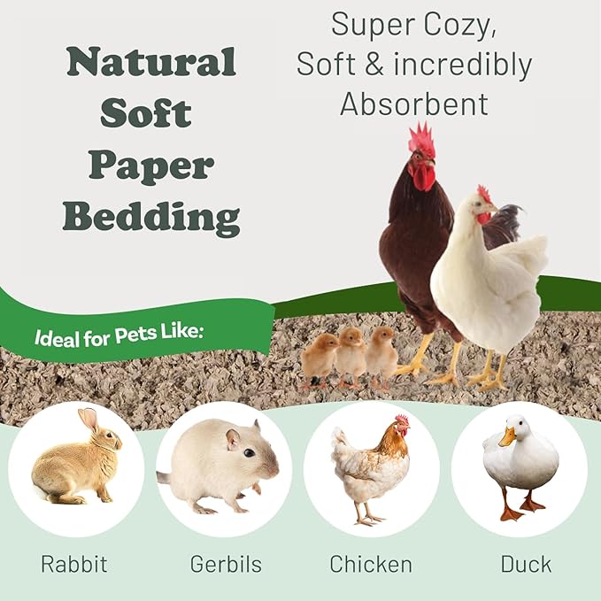 Treaton, Premium Natural Pine Animal Bedding – Dust-Free, Soft Shavings, Kiln-Dried & Heat-Treated for Indoor and Outdoor Pets