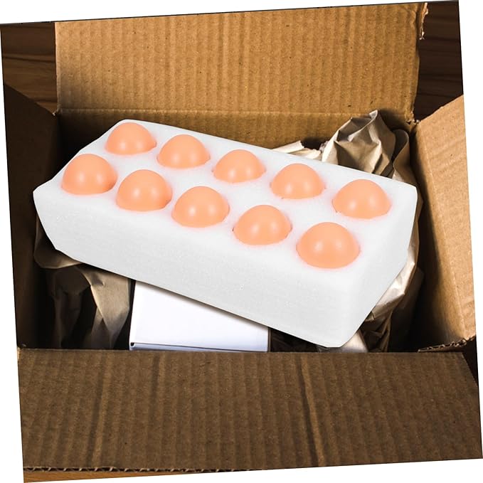 Luxshiny Egg Cartons Bulk Egg Crate Storage and Transportation Material Easy to Use