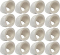 Rite Farm Products Quail & Chick Port Feeder NO Waste Feed Saver for DIY Bucket Pail Bin Container Coturnix (16 Pack)
