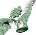 Glove Station Ultra Durable Series Cut Resistant Gloves - Cutting Gloves for Chefs, BBQ and Cooking - Level 5 Protection, Food Grade Safe Cut - Green, Small Size