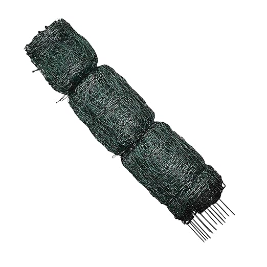 Stromberg's Electric Poultry Netting, Portable, Double-Spiked Posts, Graduated Spacing, Easy Placement, Stable, Predator Protection, 48” Tall x 164 ft Rolls