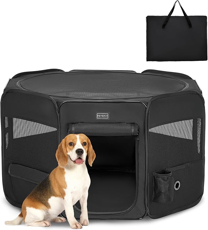 PETSFIT Dog Playpen,Brooder Box for Chick Starter Kit